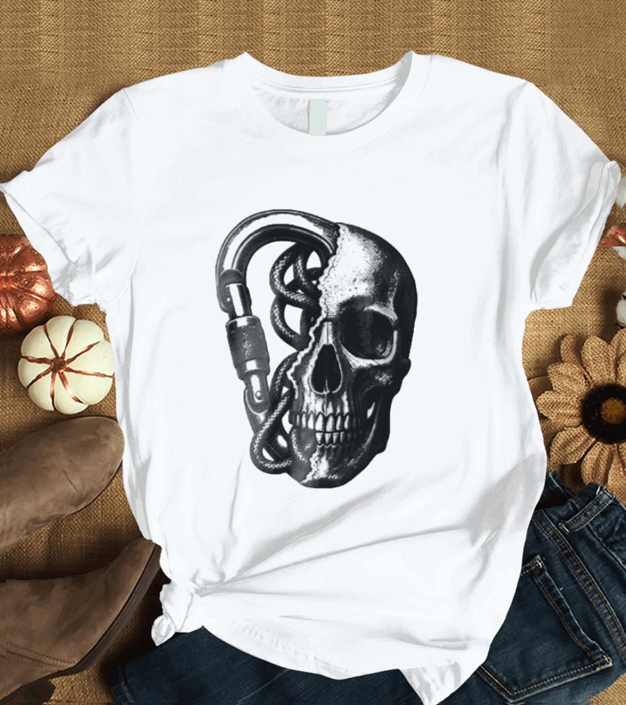 Skull Carabiner Snake T-Shirt