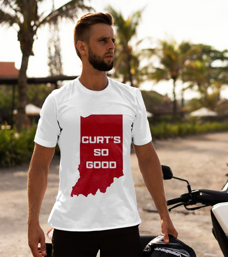 Indiana Hoosier Football Curt's So Good T-Shirt