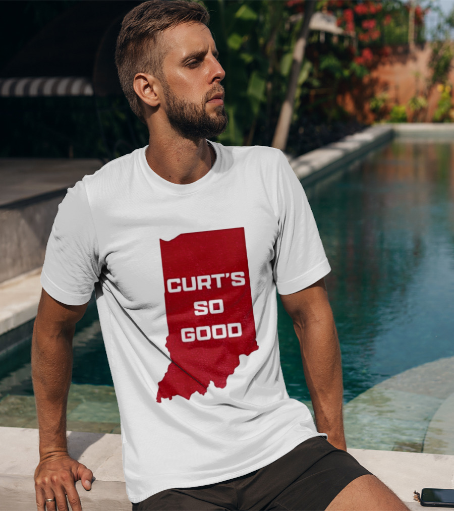 Indiana Hoosier Football Curt's So Good T-Shirt