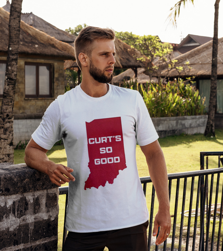 Indiana Hoosier Football Curt's So Good T-Shirt