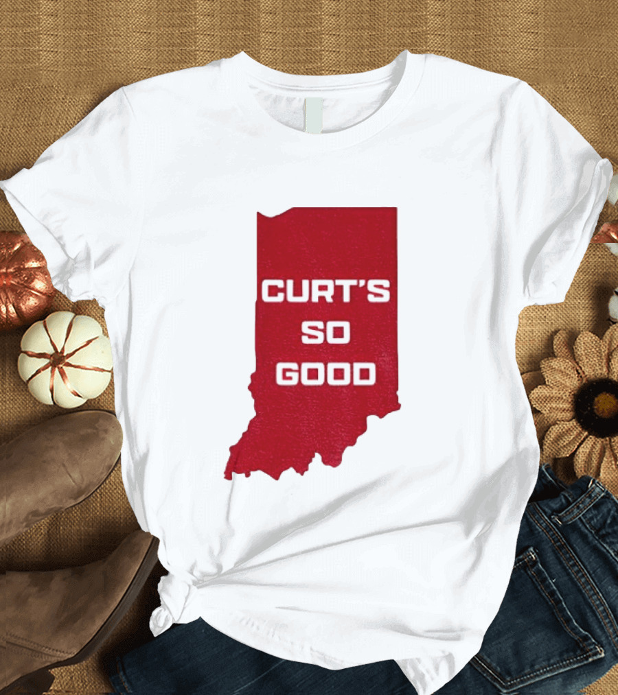 Indiana Hoosier Football Curt's So Good T-Shirt