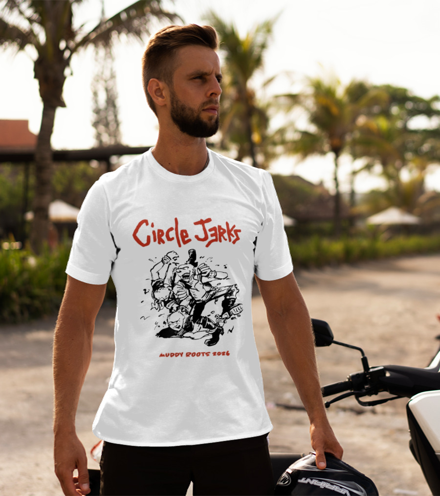 Circle Jerks Muddy Roots 2026 September Festival Exclusive T-Shirt