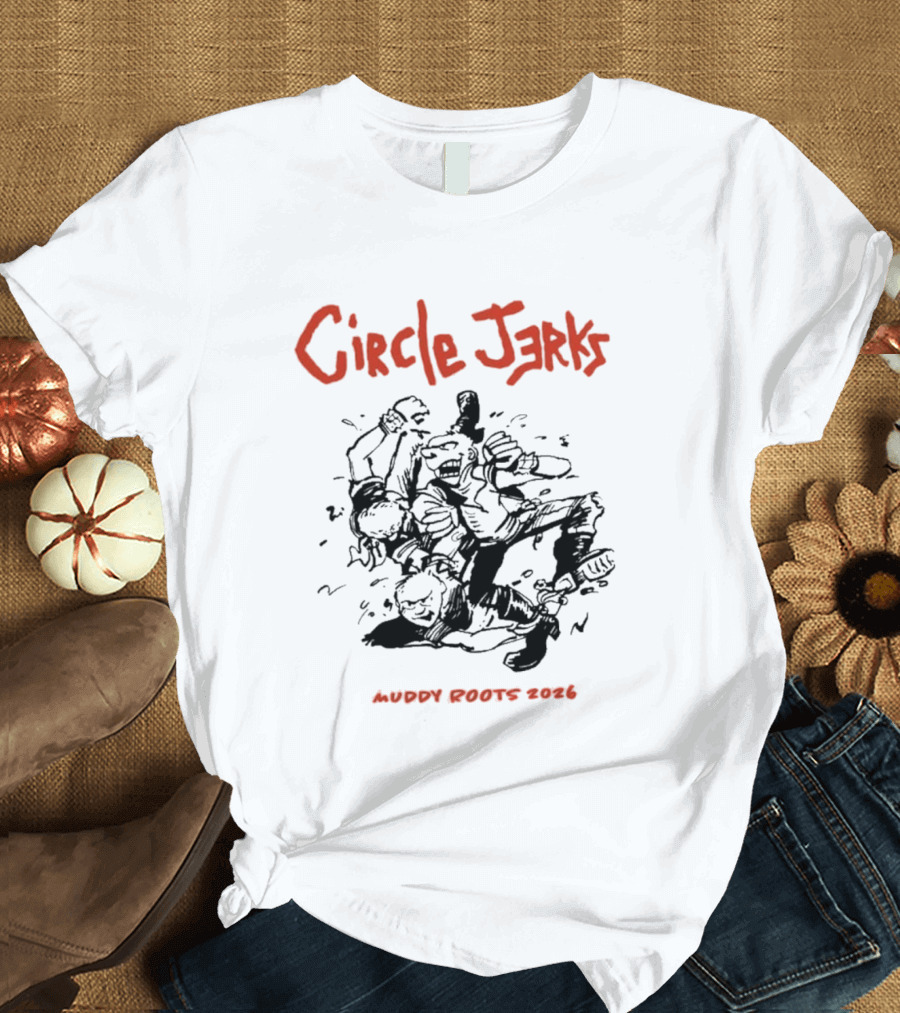 Circle Jerks Muddy Roots 2026 September Festival Exclusive T-Shirt