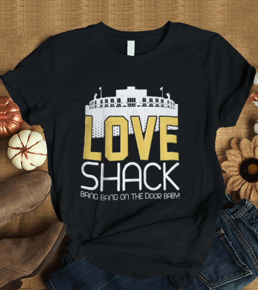 Jordan Love Lambeau Field Love Shack Quarterback Bang Bang T-Shirt
