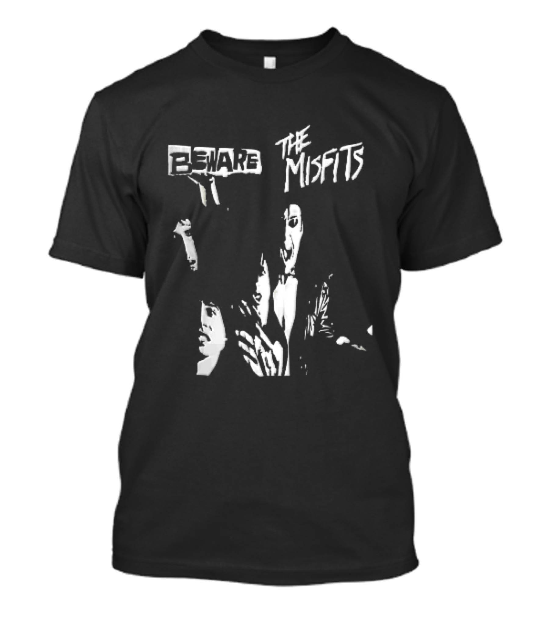 Beware The Misfits Punk Rock Band T-Shirt