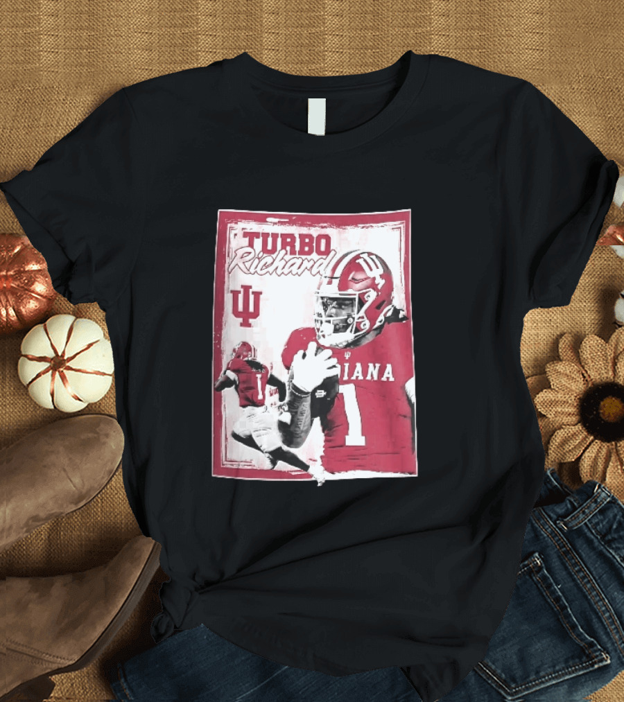 Turbo Richard Indiana Football Player IU Sports Helmets T-Shirt