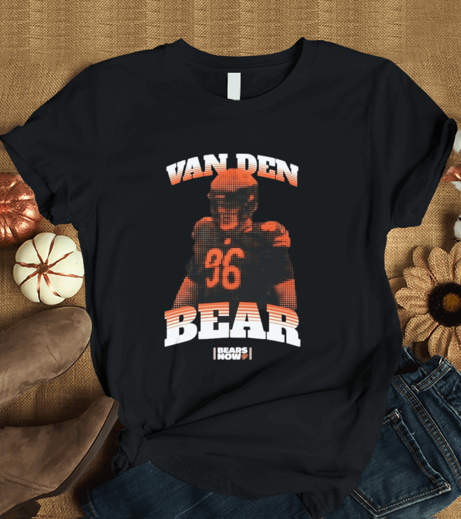 Van Den Bear Chicago Bears 36 T-Shirt