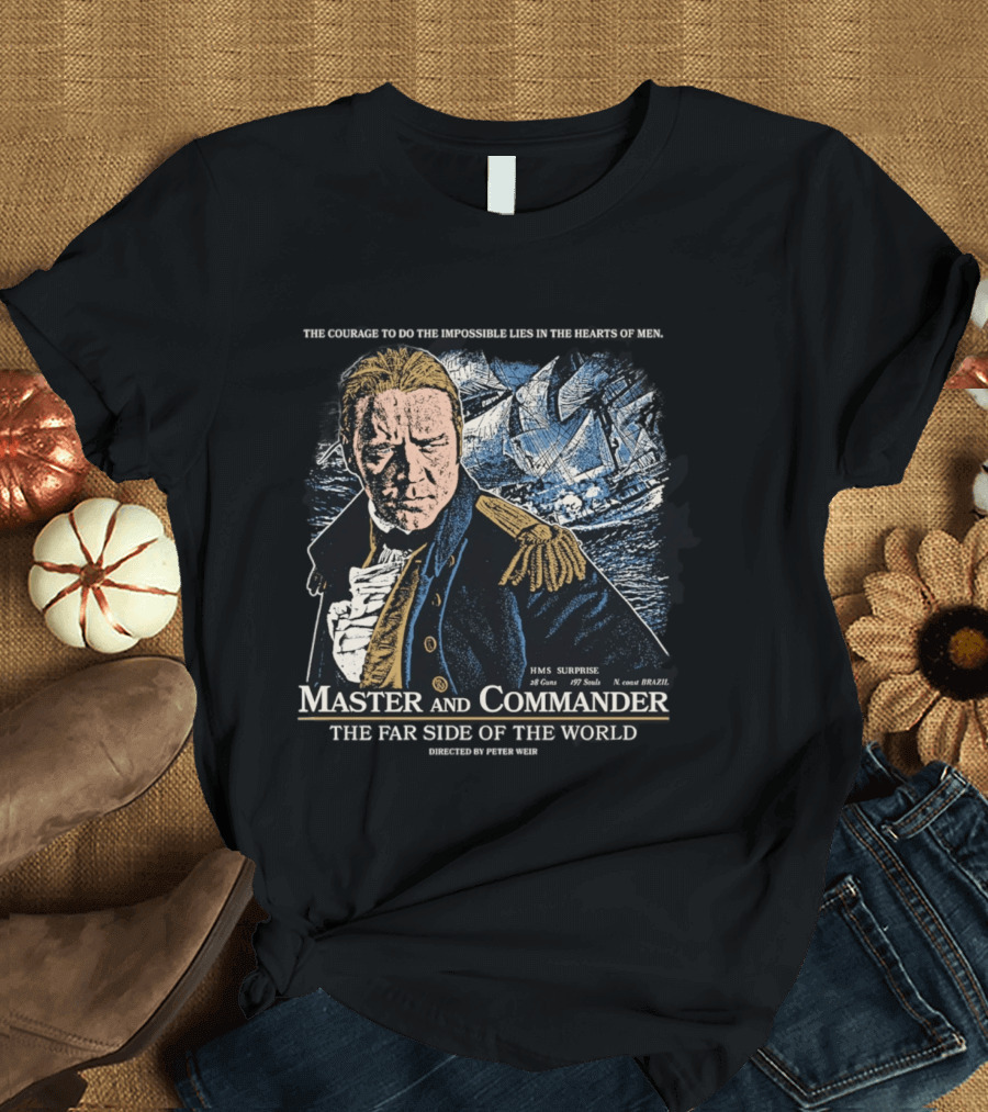 Master And Commander The Far Side Of The World HMS Surprise T-Shirt