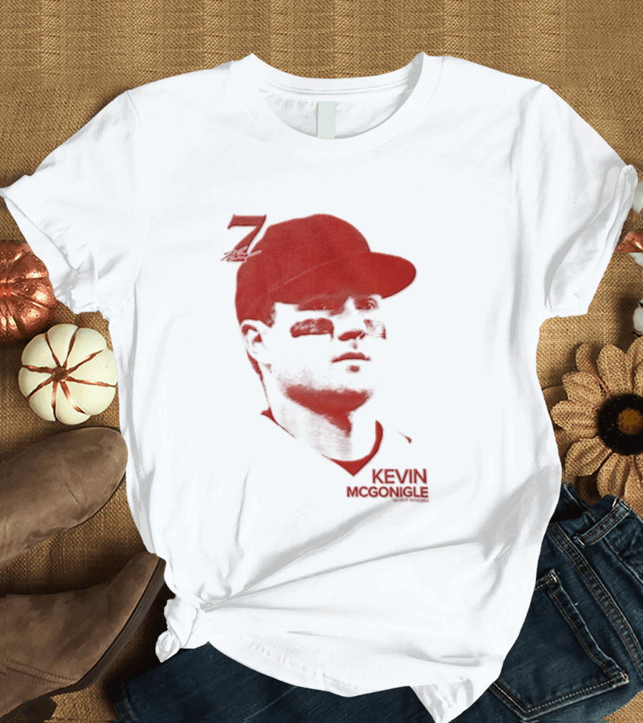 Kevin McGonigle Detroit Tigers MLB Lineage Series T-Shirt
