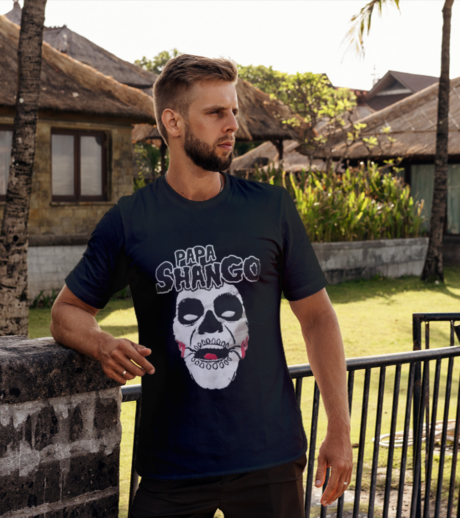 Papa Shango WWE Iconic Face Paint T-Shirt