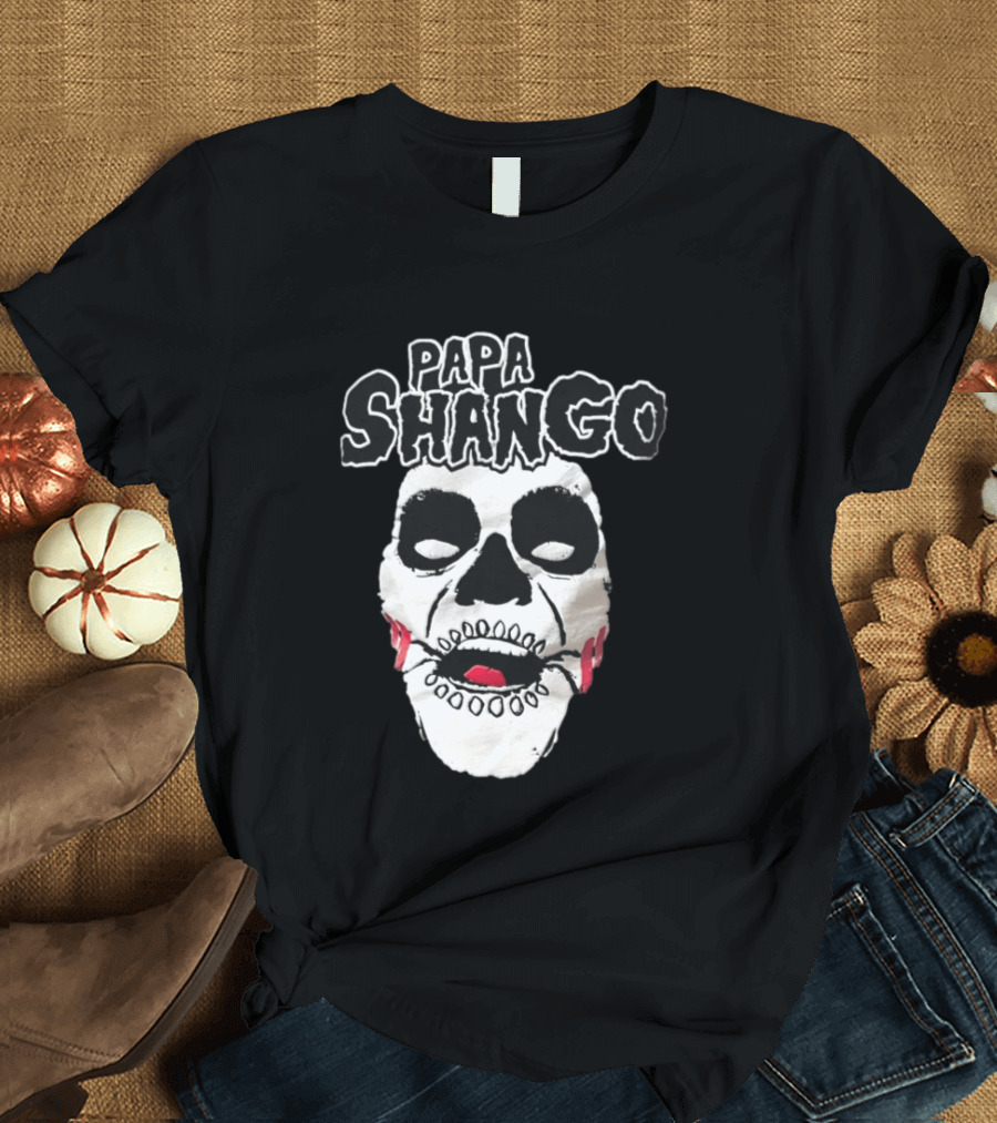 Papa Shango WWE Iconic Face Paint T-Shirt