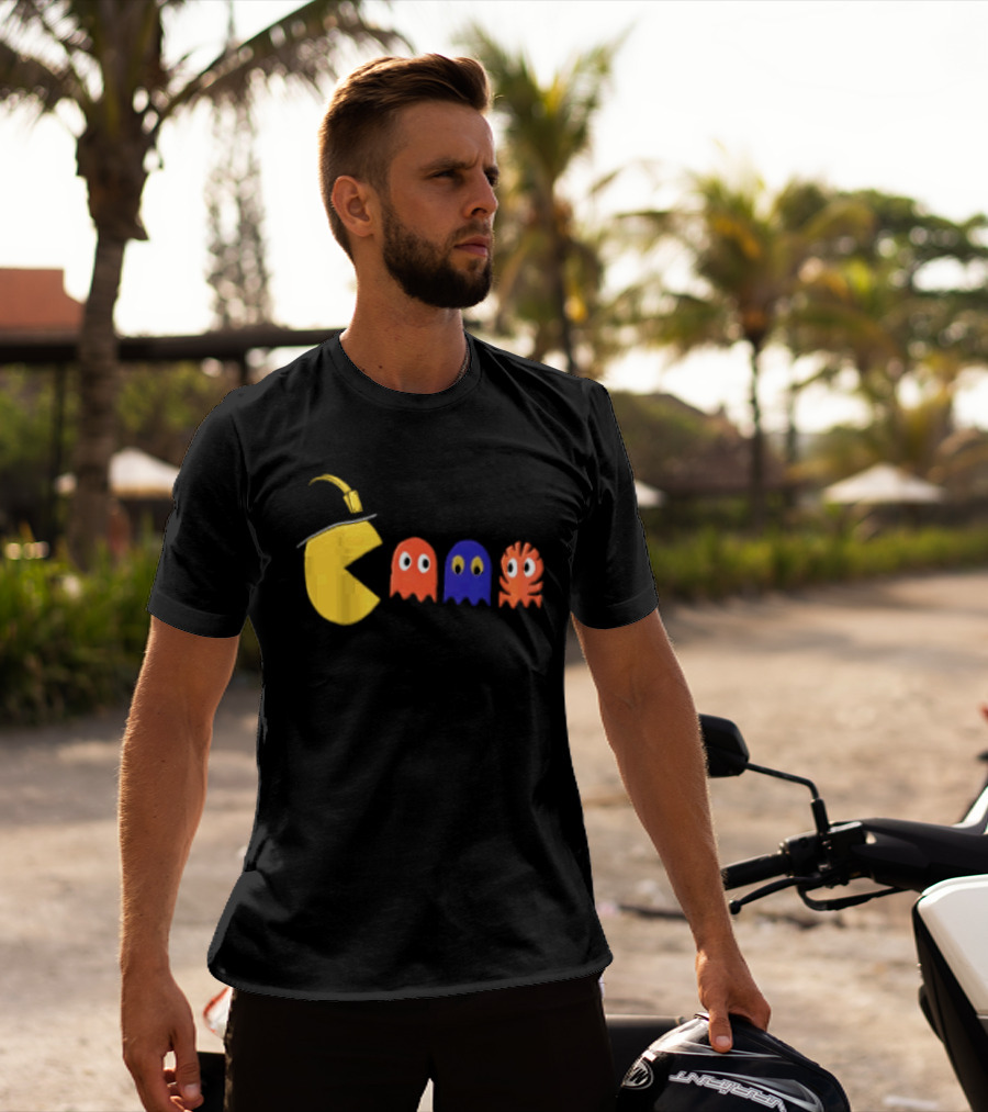 Steel Rivals Pac Man Ghosts T-Shirt