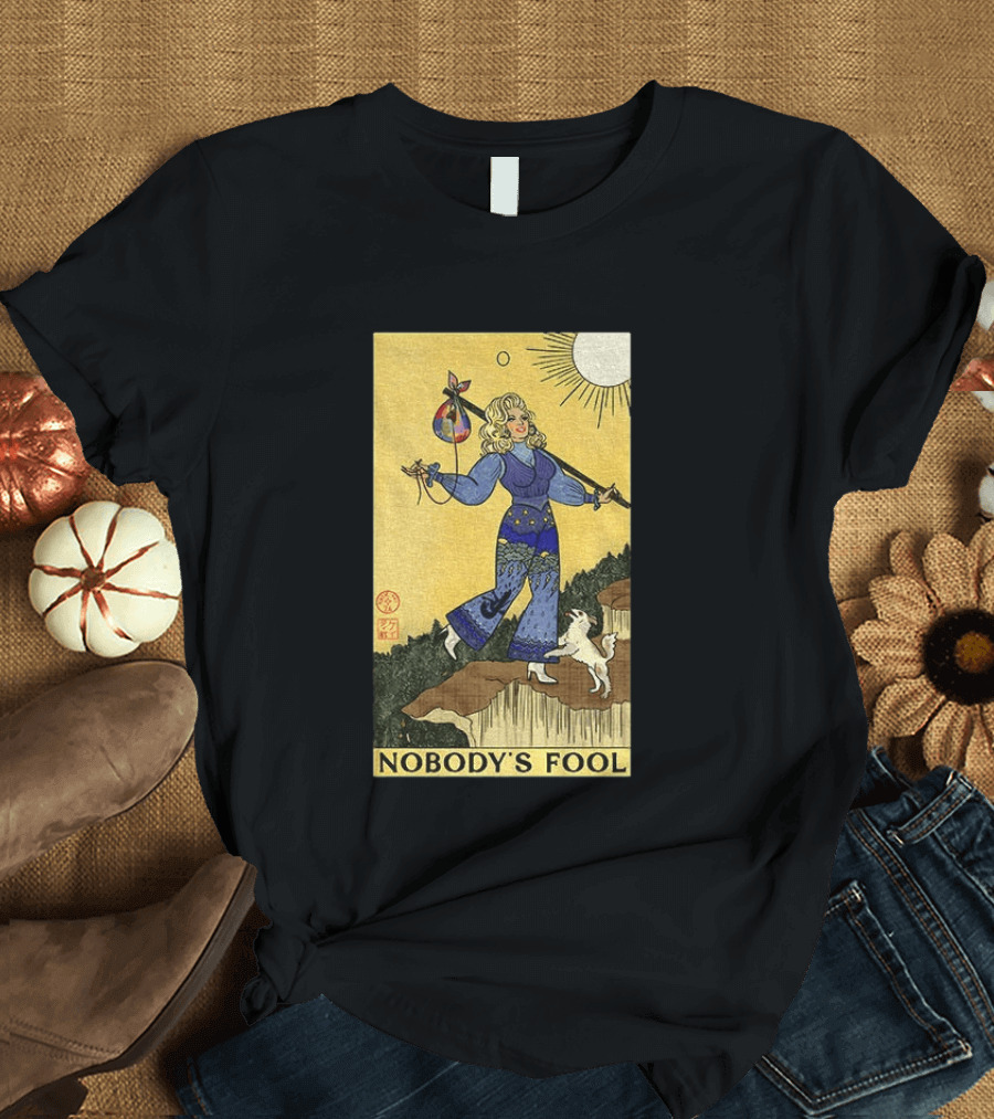 Dolly Parton Nobody's Fool Tarot Card Sun T-Shirt