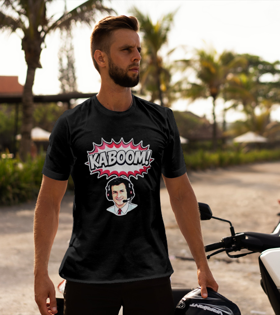 Fred Hoiberg Nebraska Coach Kaboom Kaboom! T-Shirt