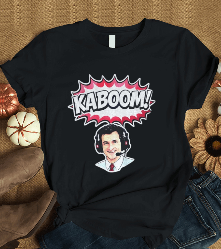 Fred Hoiberg Nebraska Coach Kaboom Kaboom! T-Shirt
