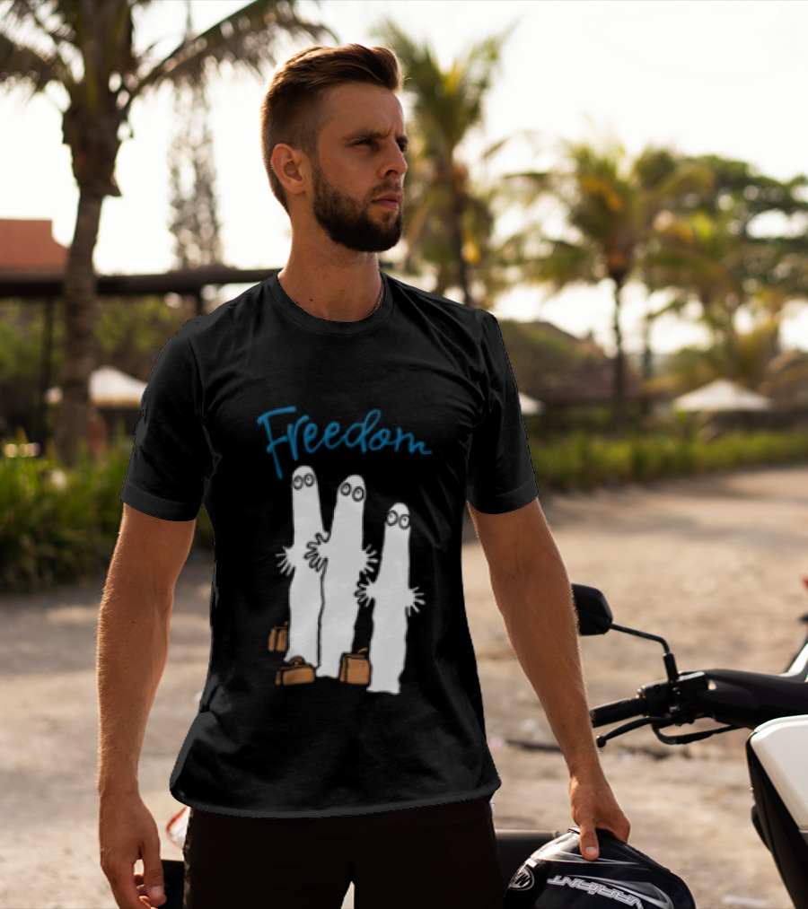 Freedom The Hattifatteners Adventure Exploration Characters T-Shirt