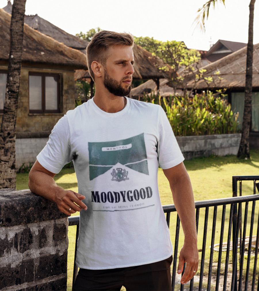 Moodygood Menthol Fresh Mint Flavor 100 Percent Fresh T-Shirt