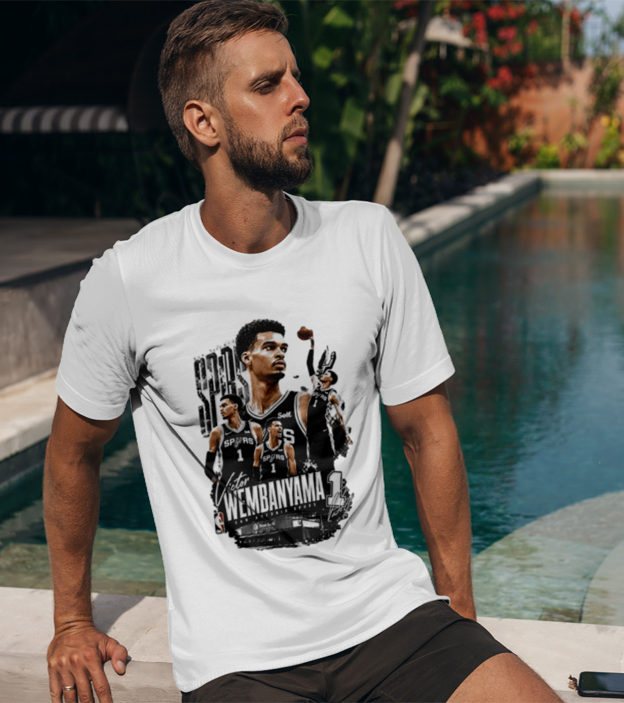 Victor Wembanyama San Antonio Spurs NBA Basketball Self 1 T-Shirt