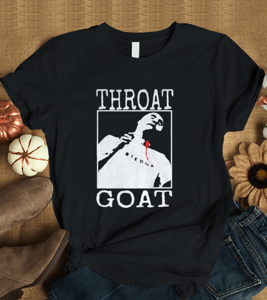 Charlie Kirk Throat Goat Kirkaversary T-Shirt