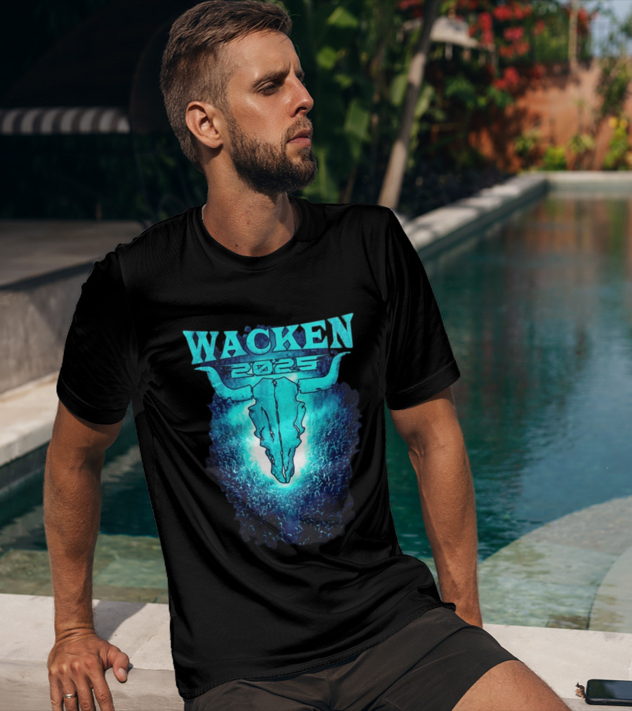 Wacken 2025 Festival Moshpit July 30 To August 2 Schleswig Holstein Germany T-Shirt