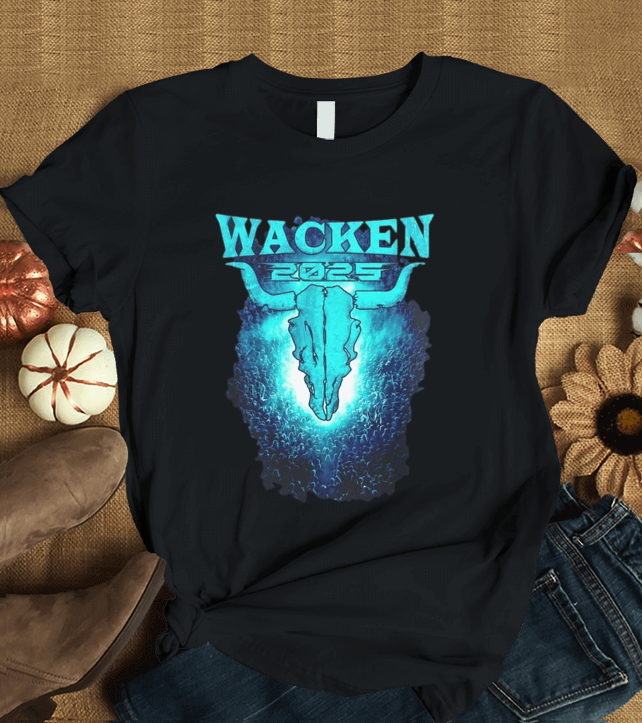 Wacken 2025 Festival Moshpit July 30 To August 2 Schleswig Holstein Germany T-Shirt