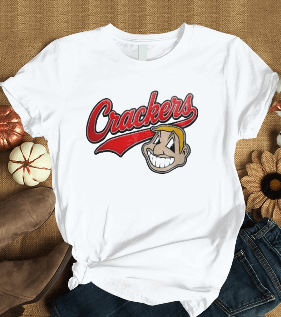 Crackers Chief Wahoo Cleveland Indians T-Shirt
