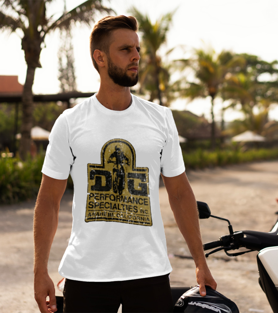 Dg Bmx 1974 Performance Specialties Inc Anaheim California T-Shirt