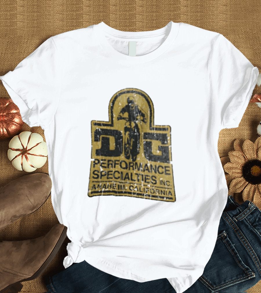 Dg Bmx 1974 Performance Specialties Inc Anaheim California T-Shirt