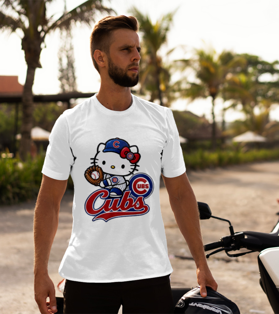 Hello Kitty Cubs 2026 MLB Baseball Chicago T-Shirt