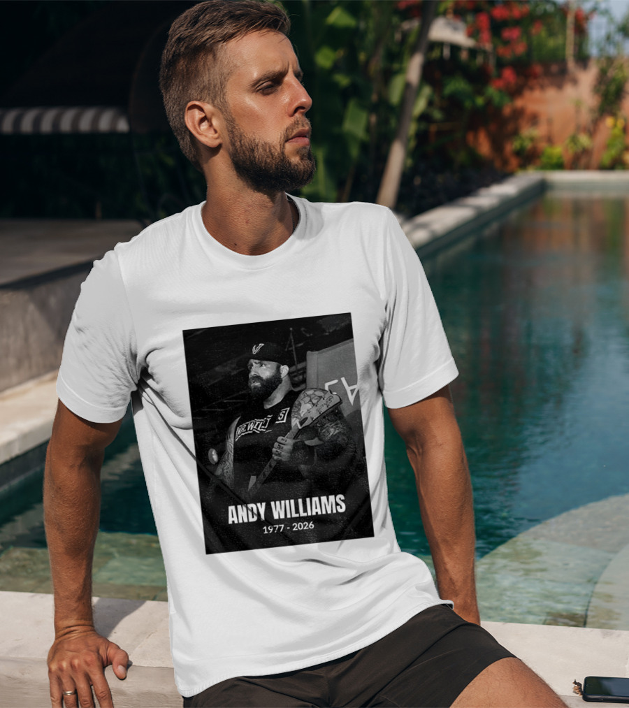 Andy Williams 1977 2026 Every Time I Die T-Shirt
