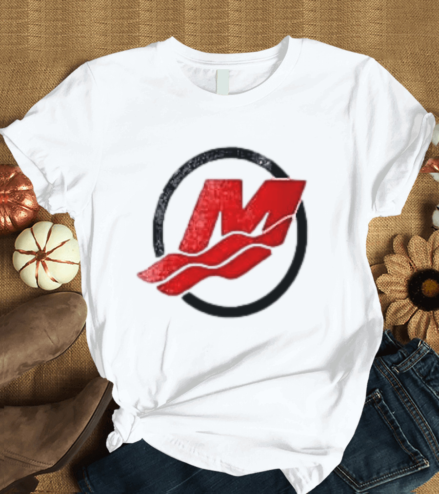 Motorsport Oversized Red M With Wave Racing T-Shirt