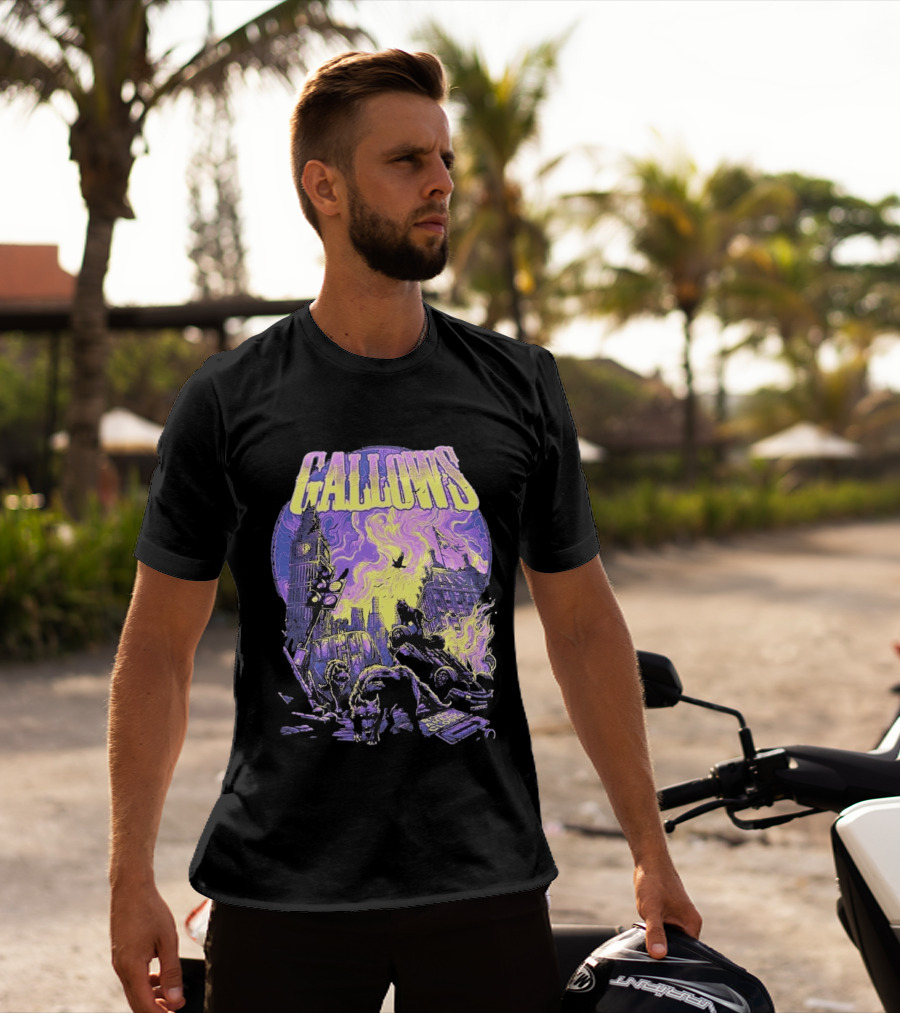 Gallows Orchestra Of Wolves Big Ben Chaos By Dan Mumford T-Shirt