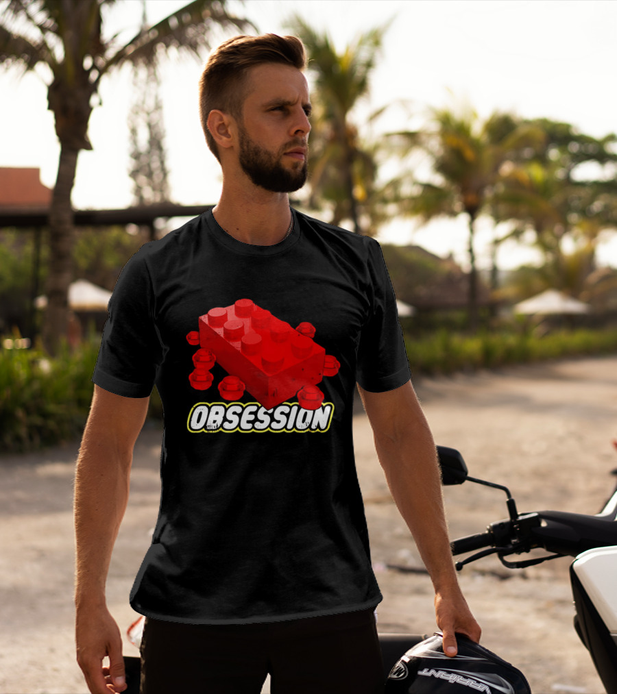 Obsession Careful Who You Play With Red Brick T-Shirt