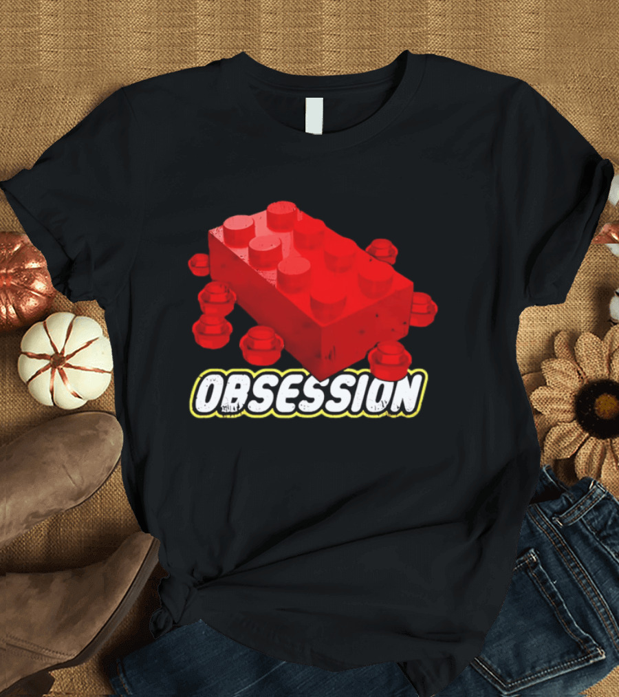 Obsession Careful Who You Play With Red Brick T-Shirt