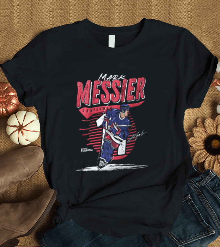 Mark Messier New York Rangers Hockey NHL Player T-Shirt