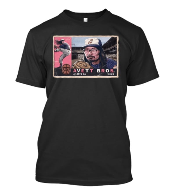 Avett Bros Atlanta GA Baseball 9.8.26 T-Shirt