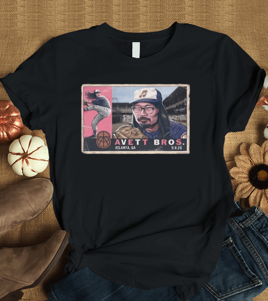 Avett Bros Atlanta GA Baseball 9.8.26 T-Shirt