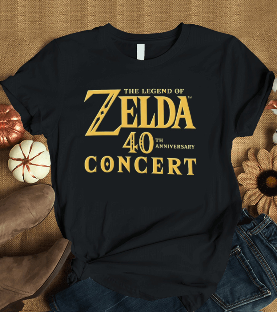The Legend Of Zelda 40th Anniversary Concert Celebration T-Shirt