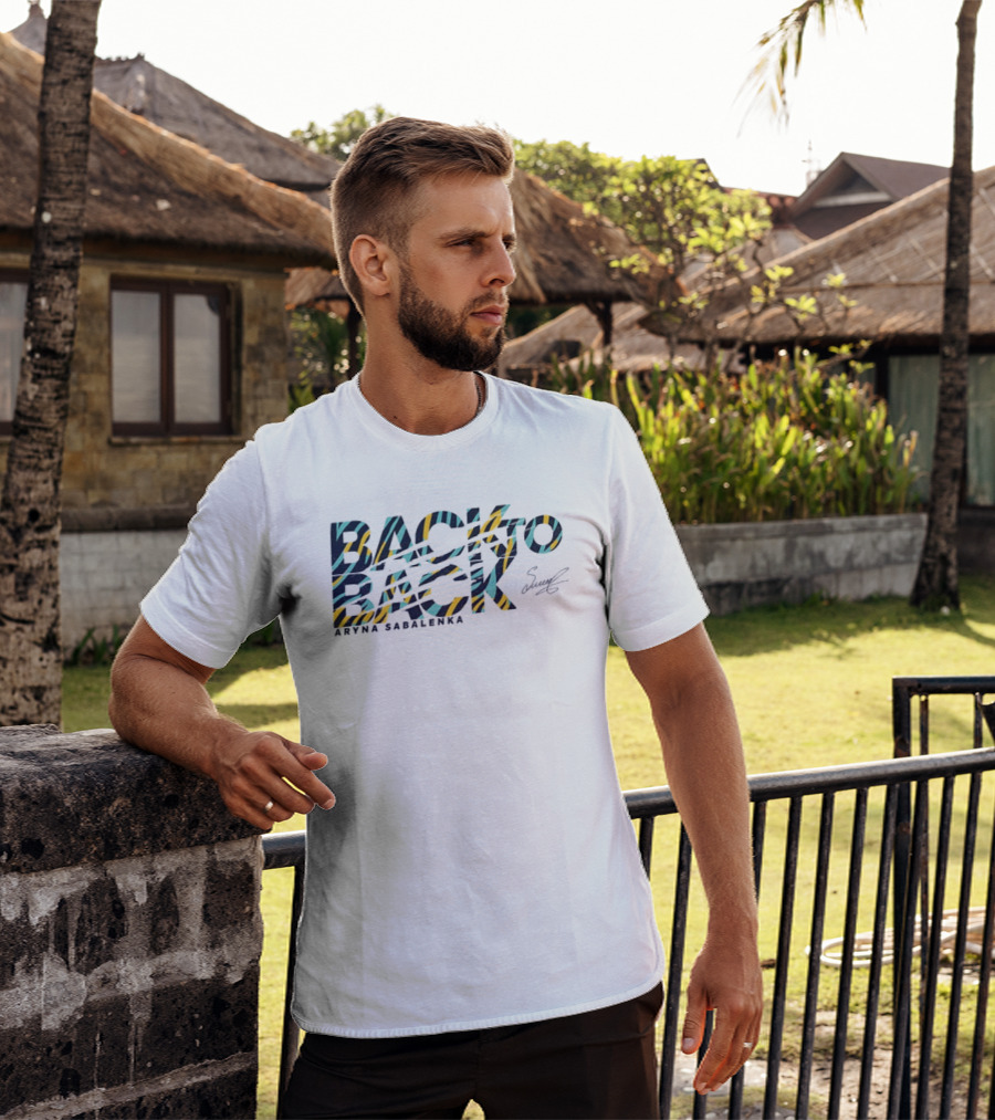 Back To Back Aryna Sabalenka Tiger Stripes T-Shirt