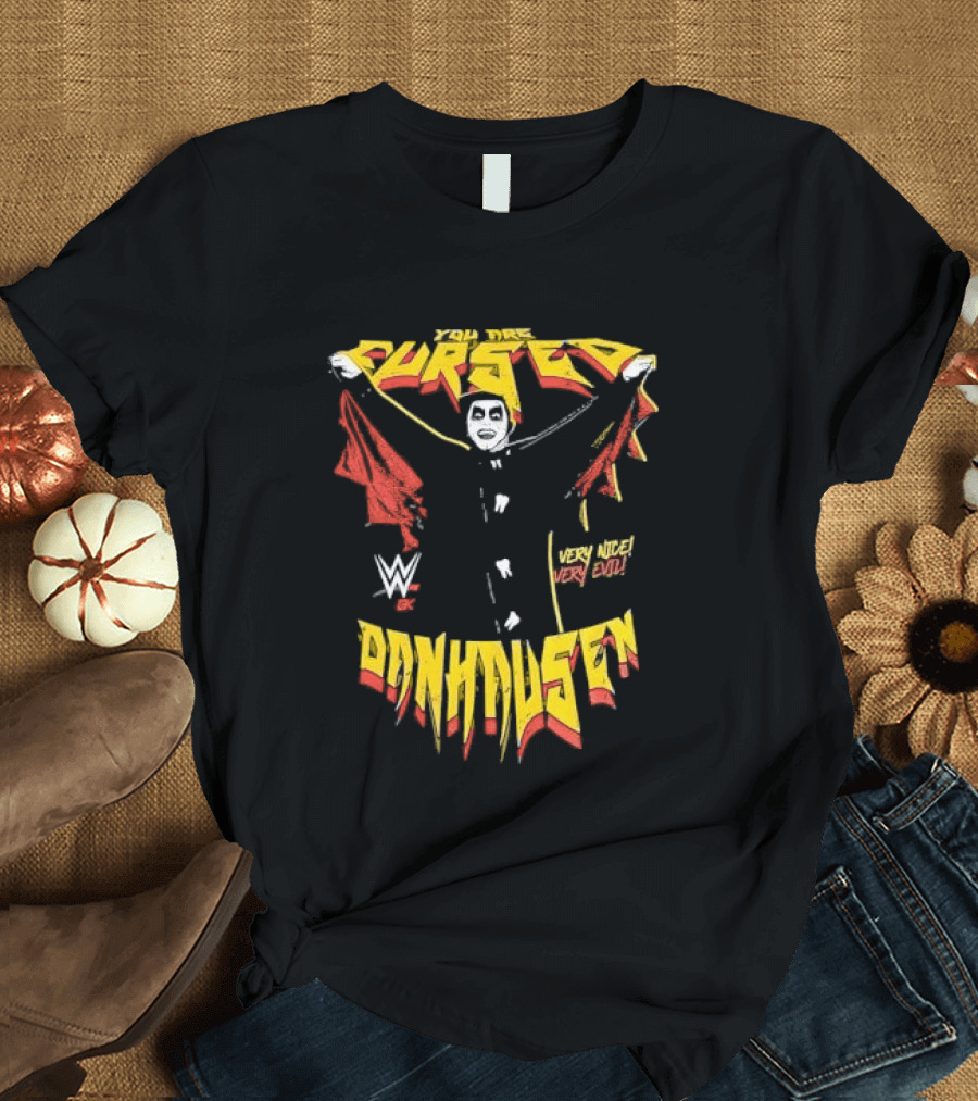 Cursed Very Nice Very Evil WWE Danhausen T-Shirt