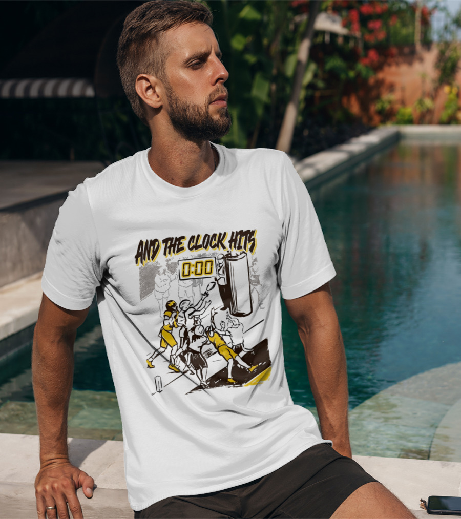 Western Michigan Broncos And The Hits 0 00 WSU Vs Michigan Sports Moment T-Shirt