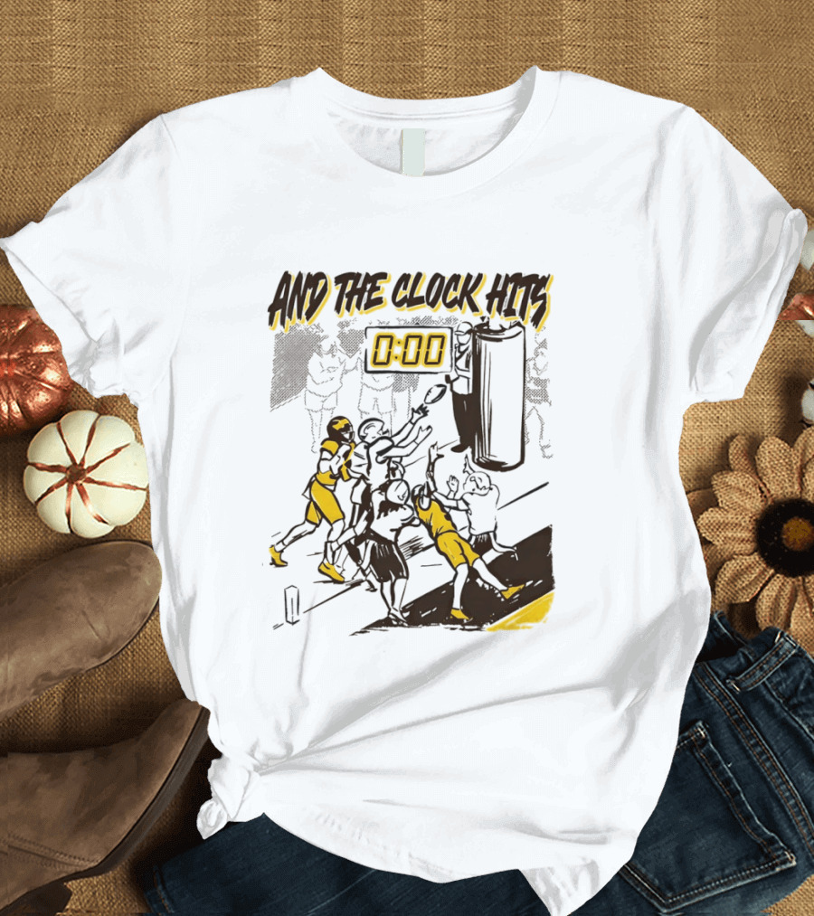 Western Michigan Broncos And The Hits 0 00 WSU Vs Michigan Sports Moment T-Shirt