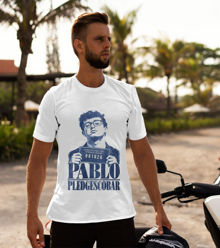 Pablo Pledgescobar Correcciones Del Condado Centre 081826 T-Shirt