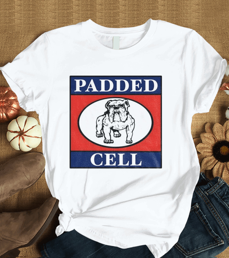 Punk Rock Padded Cell Bulldog Oval T-Shirt