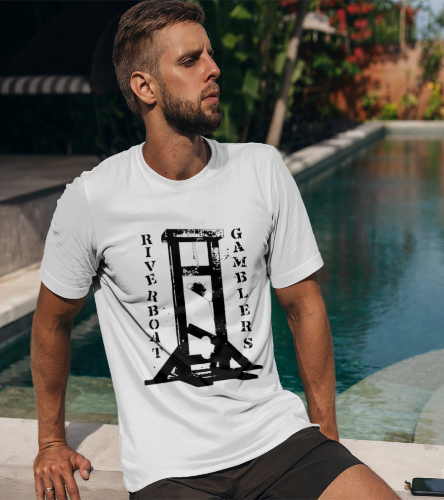 Riverboat Gamblers Guillotine Execution T-Shirt