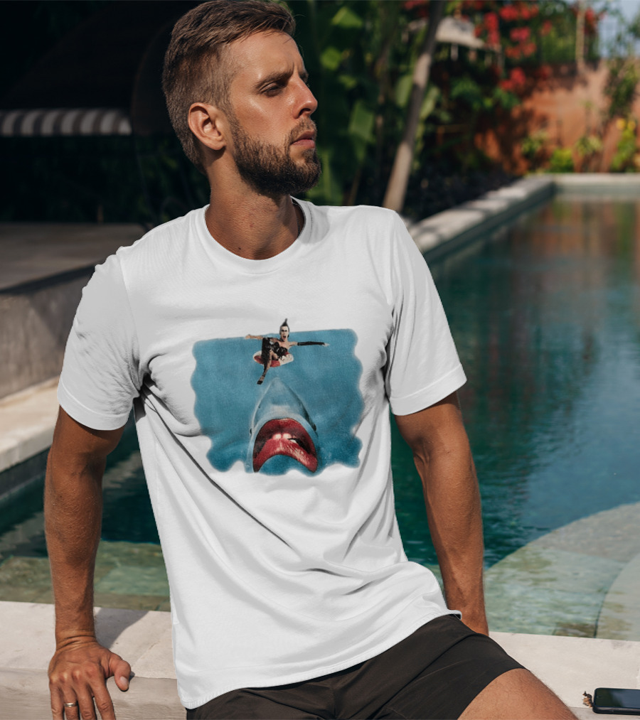 Sharky Horror Picture Show Jaws Mashup Movies T-Shirt