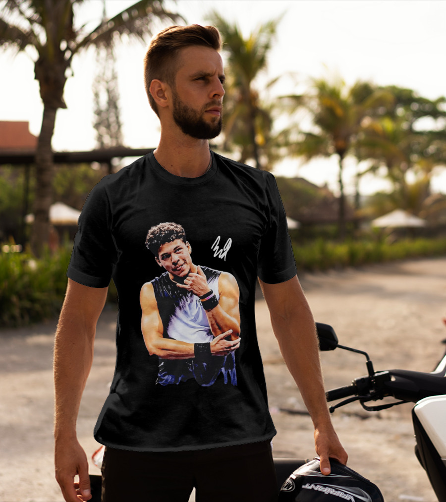 Ben Shelton Call Answered Tennis Gesture T-Shirt