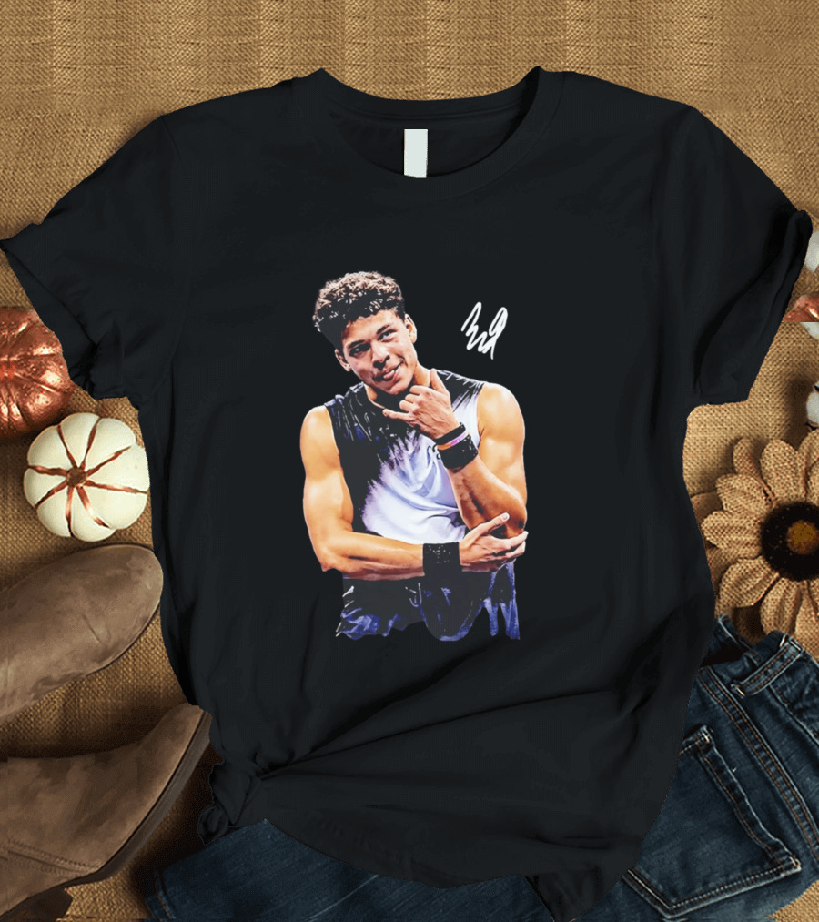 Ben Shelton Call Answered Tennis Gesture T-Shirt
