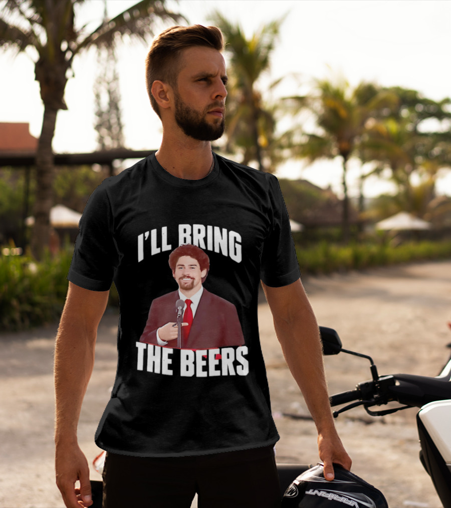 I'LL Bring The Beers Suit Red Tie T-Shirt
