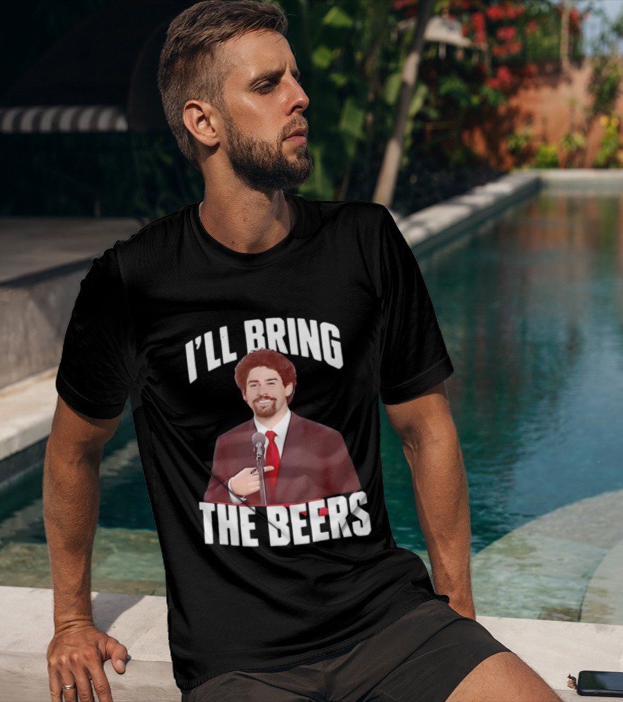 I'LL Bring The Beers Suit Red Tie T-Shirt